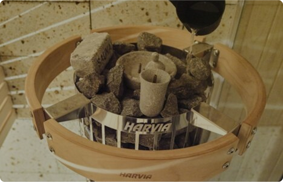 こだわりの空間にHARVIAヒーターを設置